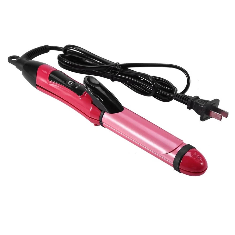 2 In 1 Hair Straightener And Curler Dual Use Flat Ironing Straightener