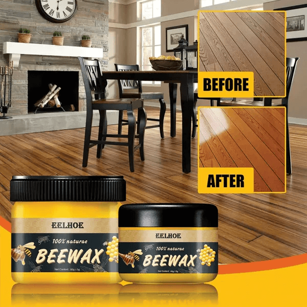 BEEWAX HOUSEHOLD POLISHING Furniture Polish Natural Wood Wax Traditional BEEWAX Furniture Polish