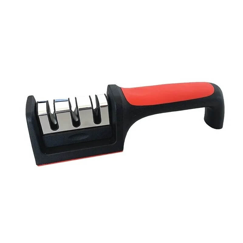 Quick & Fast 3 - Stage Knife Sharpener With Multi-Segment