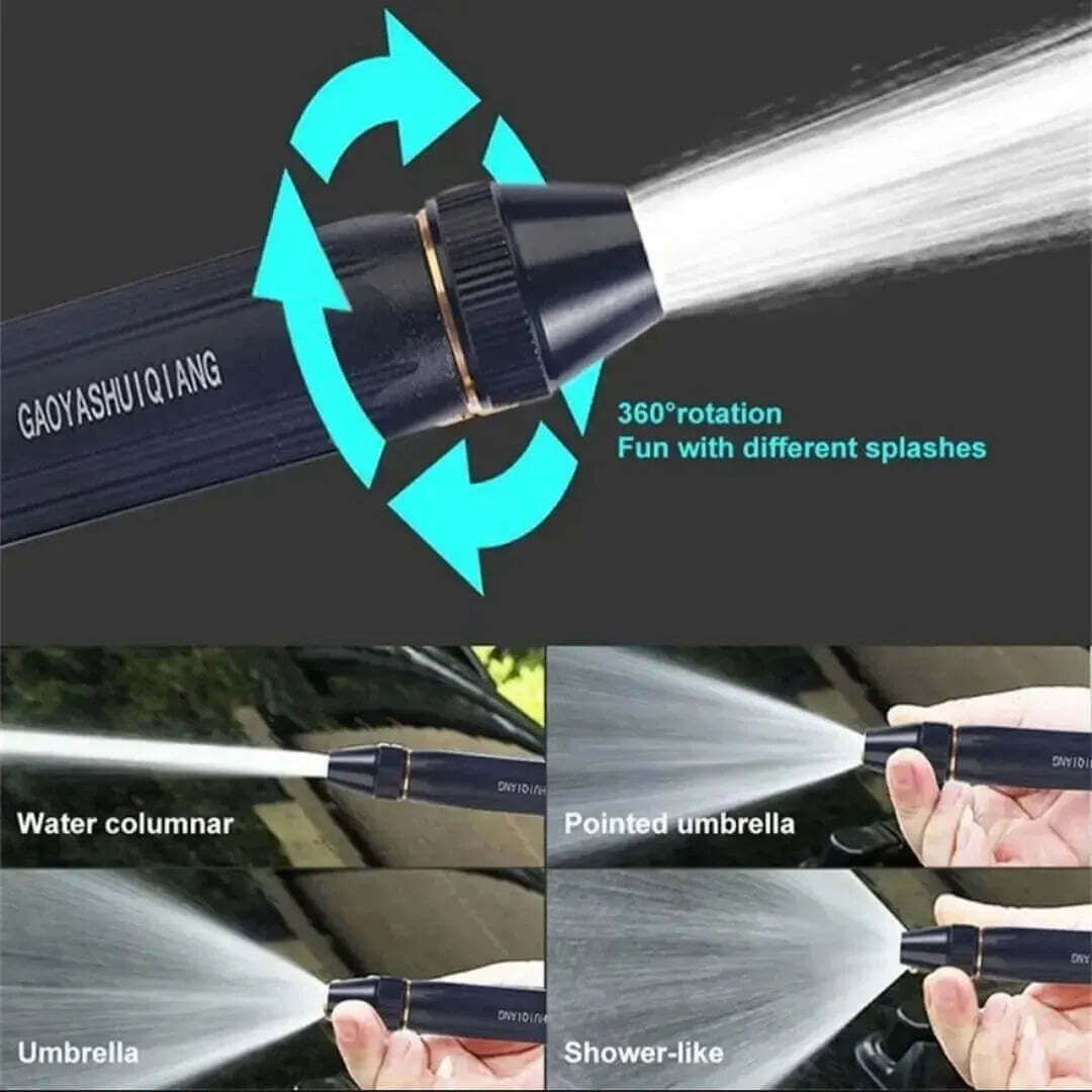 High Pressure Water Nozzle For Efficient Car Washing, Gardening, Adjustable Brass Water Nozzle For Cleaning Needs