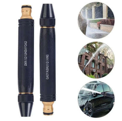 High Pressure Water Nozzle For Efficient Car Washing, Gardening, Adjustable Brass Water Nozzle For Cleaning Needs
