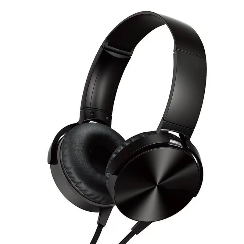 Extra Bass Noise Cancelling Wired Gaming Headphones with Mic for Mobile